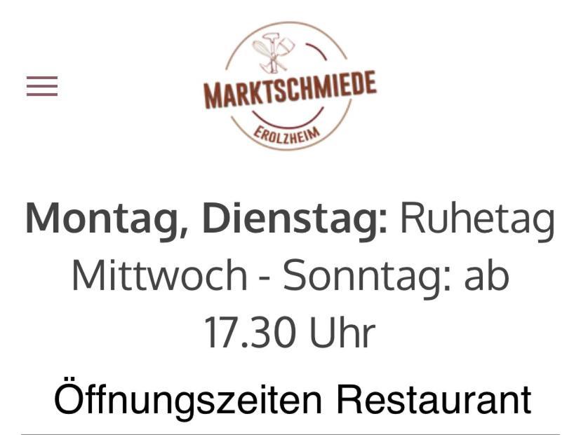 Marktschmiede Erolzheim Екстериор снимка